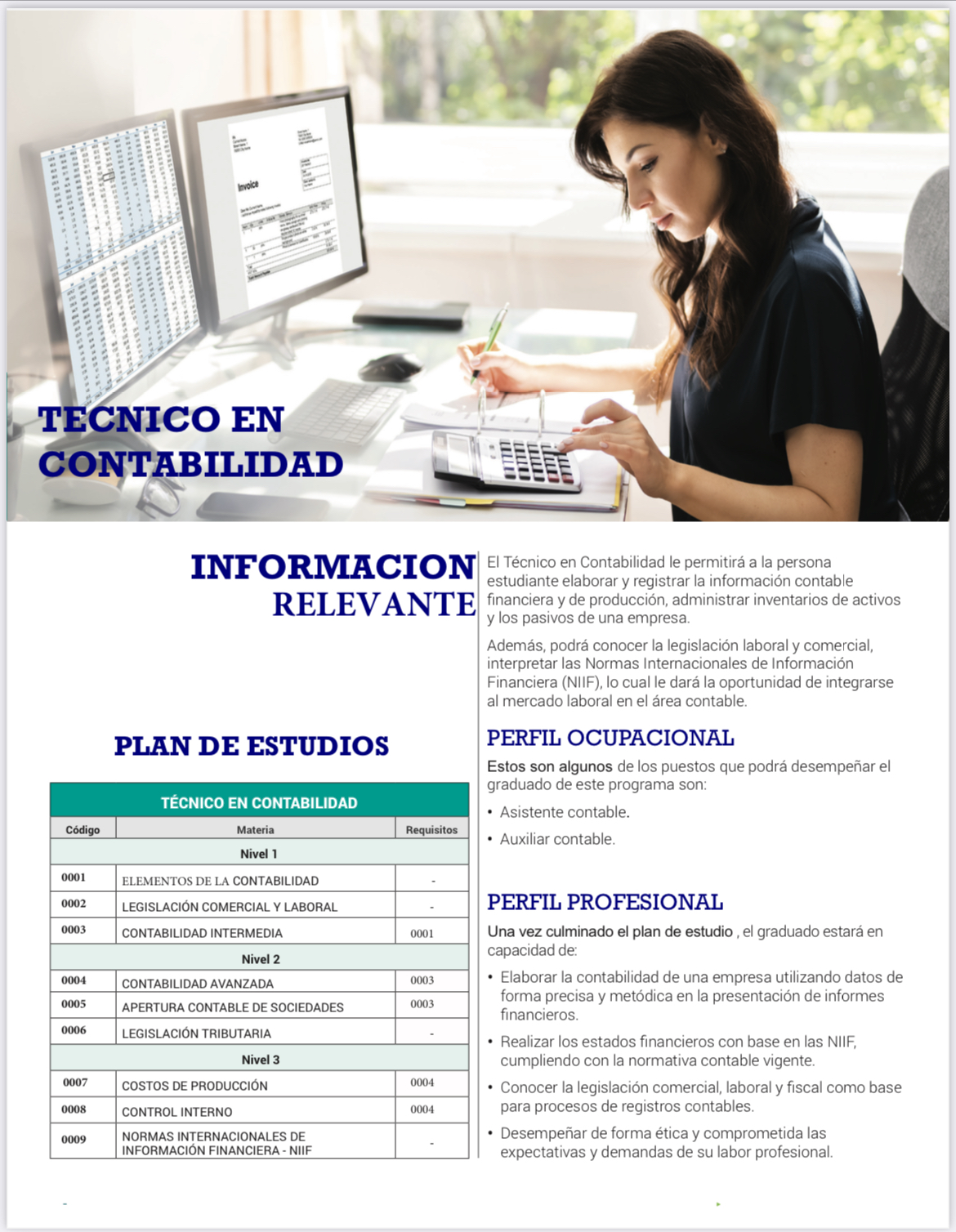 Técnico en contabilidad Parte I