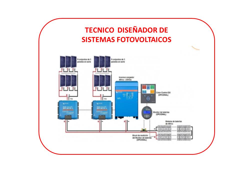Técnico en Diseño de Sistemas Fotovoltaicos Técnico en Diseño de Sistemas Fotovoltaicos